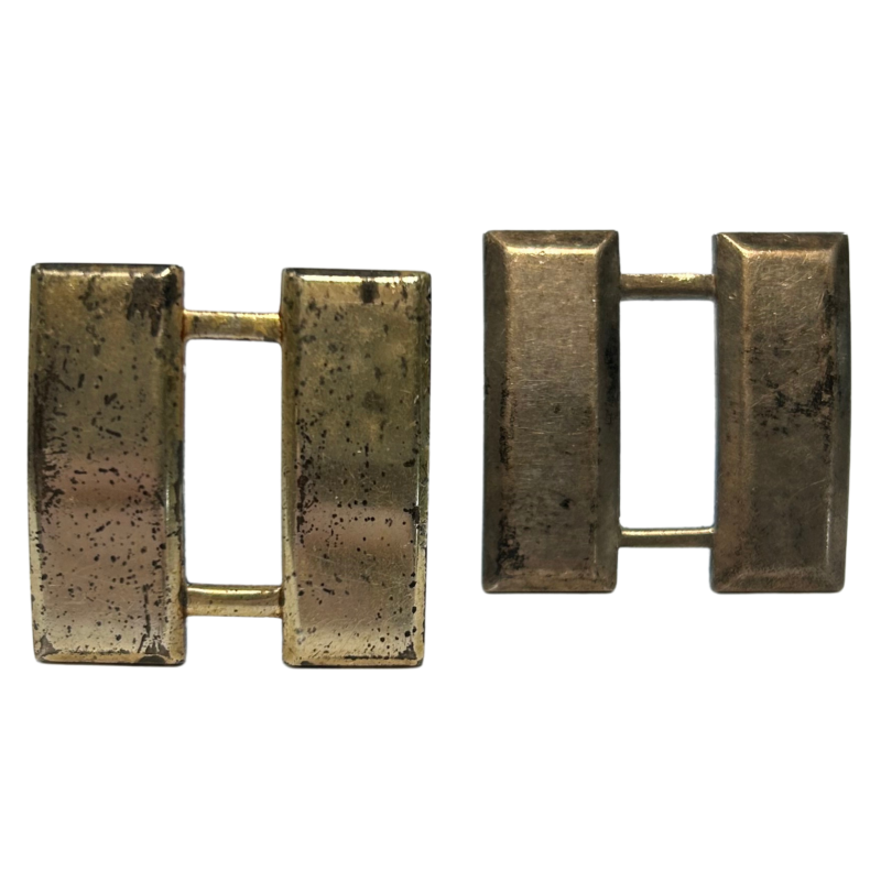 Rank, Insignias, Captain, Pair, Sterling