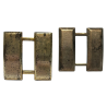 Rank, Insignias, Captain, Pair, Sterling