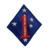 Insigne, 1st Marine Division, USMC
