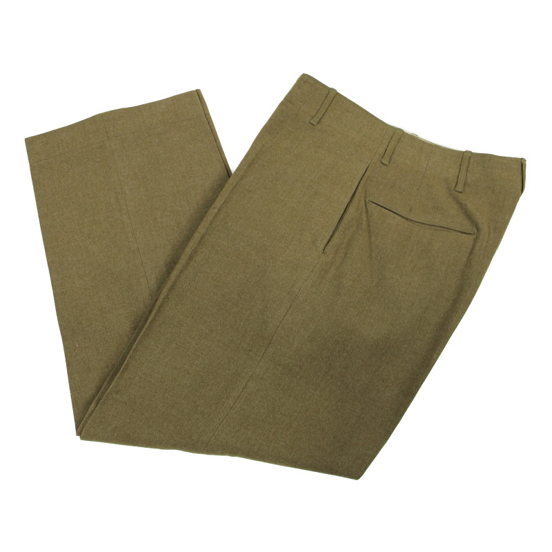 Trousers, Wool Serge, OD, Special, 33 x 31, 1942