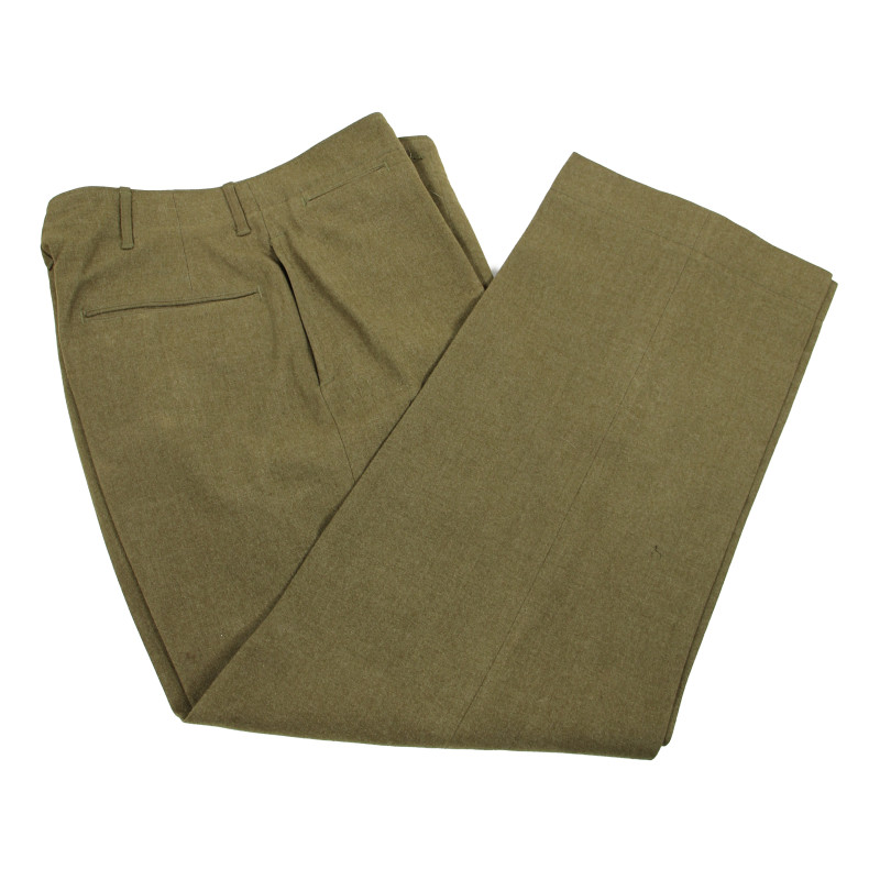 Trousers, Wool Serge, OD, Special, 33 x 31, 1942