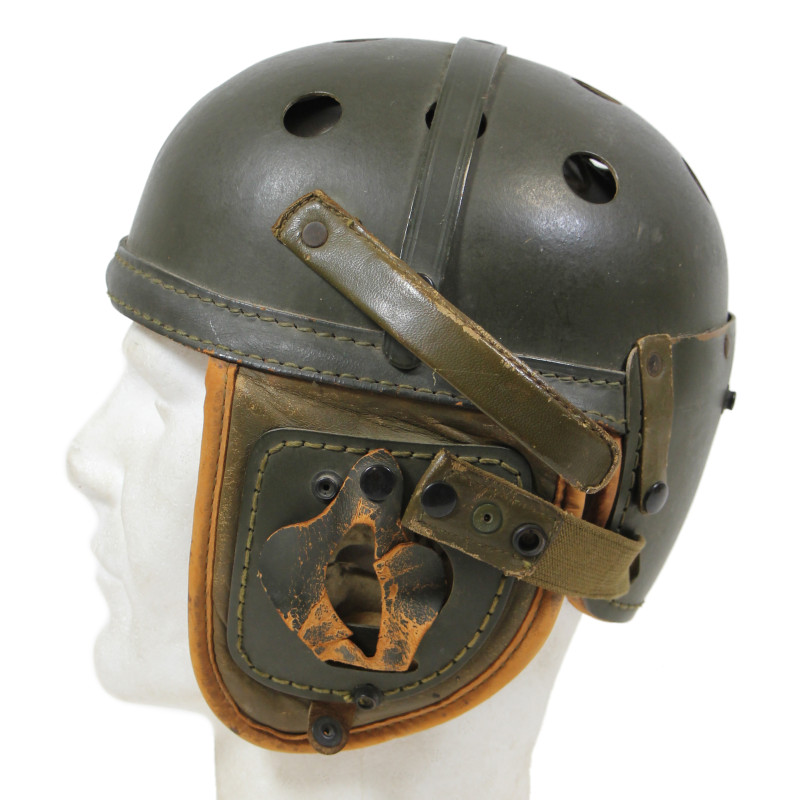Helmet, Tank, US Army, WILSON ATH. GOODS MFG. CO., Size 7