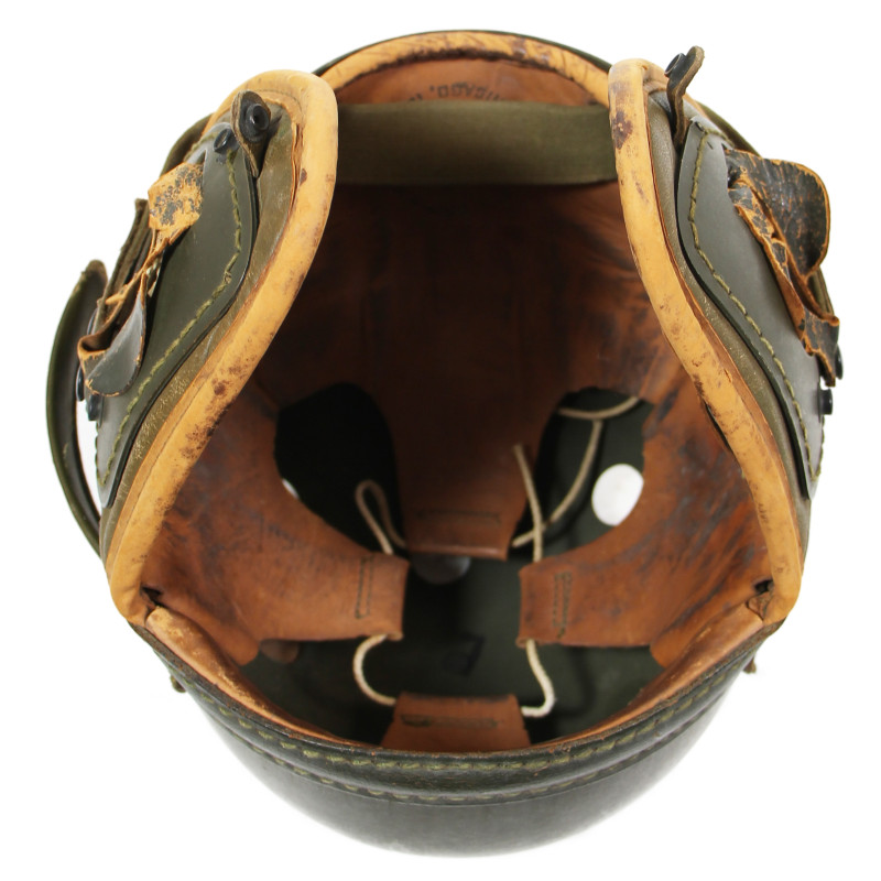Casque de tankiste, US Army, WILSON ATH. GOODS MFG. CO., taille 56