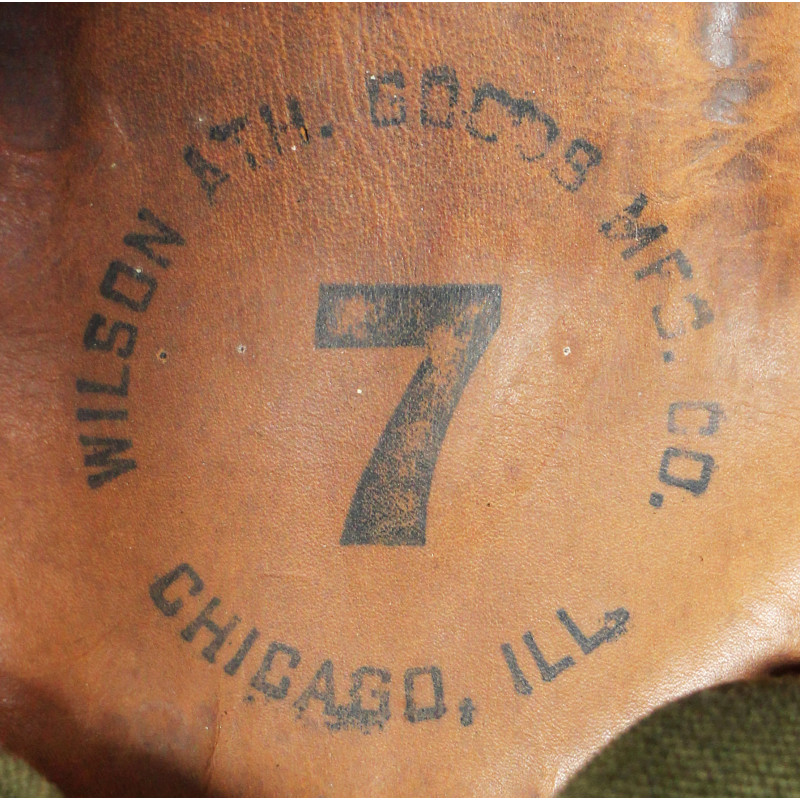 Casque de tankiste, US Army, WILSON ATH. GOODS MFG. CO., taille 56