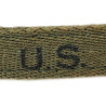 Mentonnière en toile, US Army, casque de parachutiste
