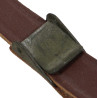 Chinstrap, Leather, for M1 Helmet Liner, OD Buckles