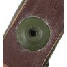 Chinstrap, Leather, for M1 Helmet Liner, OD Buckles