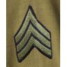 Chemise moutarde, Sergeant, Army Service Forces