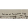Map, Allied, SAINT-SAUVEUR-LE-VICOMTE, Normandy, 1943