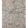 Carte, SAINT-SAUVEUR-LE-VICOMTE, Normandie, 1943, 82nd AB