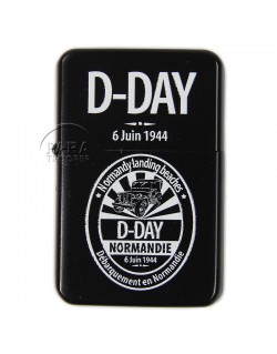 Briquet type ZIPPO, Jeep, Débarquement en Normandie