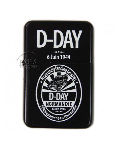 Briquet type ZIPPO, Jeep, Débarquement en Normandie