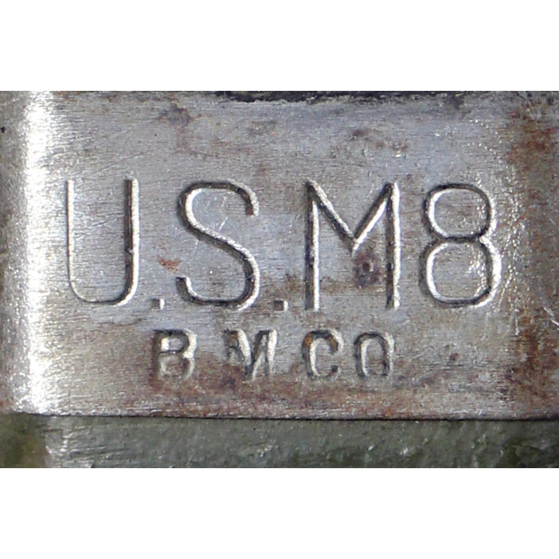 Couteau USM3 IMPERIAL (lame) & fourreau USM8, 1er type, modifié, nominatif