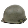 Casque M1, pattes fixes, liner MSA, 34th Infantry Division, matricule partiel