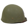 Casque M1, pattes fixes, liner MSA, 34th Infantry Division, matricule partiel