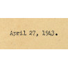 General Orders, Citation, Toccoa march, 2nd Bn., 506th PIR, 1943,
