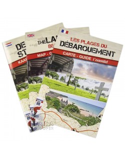 Carte - Guide Les plages du débarquement