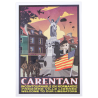 Carte Postale, Place de la république, Carentan