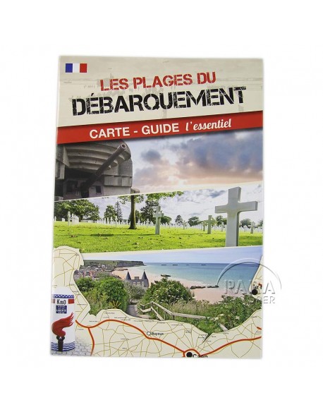Carte - Guide Les plages du débarquement