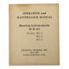 Galvanometer, Blasting, GENERAL METERS, INC., US Army, Demolition