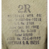 Guêtres en toile, US Army, 2R, MILLSDALE MFG. CO. 1942