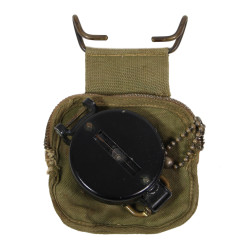 Boussole de marche, W. & L.E. GURLEY, avec pochette du 1er type