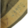 Calot troupe, infanterie, taille 58, 1943, matricule partiel