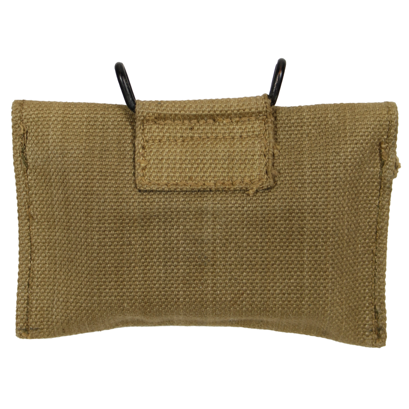 Pochette à pansement M-1942, British-Made, A.C. - 1943, avec pansement Carlisle