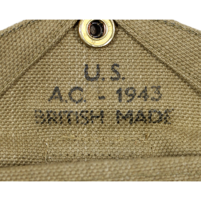 Pochette à pansement M-1942, British-Made, A.C. - 1943, avec pansement Carlisle