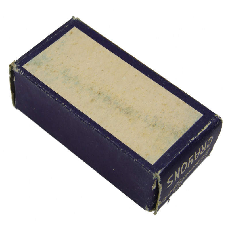 Crayons, Blue Visualizer Map with box