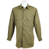 Chemise moutarde, officier, 15 x 34