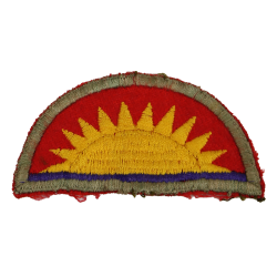 Insigne, 41st Infantry Division, confection locale