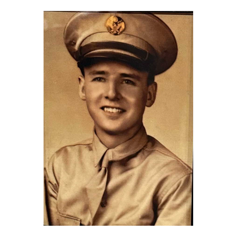 Medal, Purple Heart, Sgt. Kenneth Horn, Co. D, 13th Inf. Regt., 8th Infantry Division, WIA, ETO, 1945