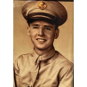 Coffret médaille, Purple Heart, Sgt. Kenneth Horn, Co. D, 13th Inf. Regt., 8th Infantry Division, WIA, ETO, 1945