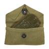 Pouch, First-Aid, M-1924, E.A. BROWN MFG. CO. 1942, with Packet, First-Aid, Carlisle