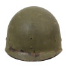 Casque M1, pattes fixes, S/Sgt. Chauncey Friend, Jr., Aerial Gunner, 726th BS, 451st BG, 15th Air Force, USAAF, POW, MTO & ETO