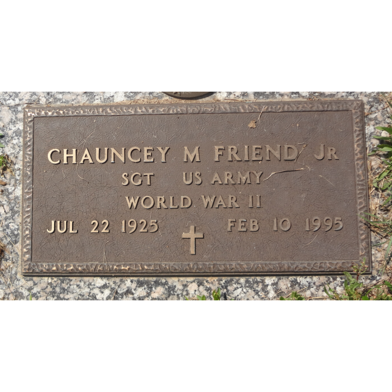 Helmet M1, Fixed Loops, S/Sgt. Chauncey Friend, Jr., Aerial Gunner,726th BS, 451st BG, 15th Air Force, USAAF, POW, MTO & ETO