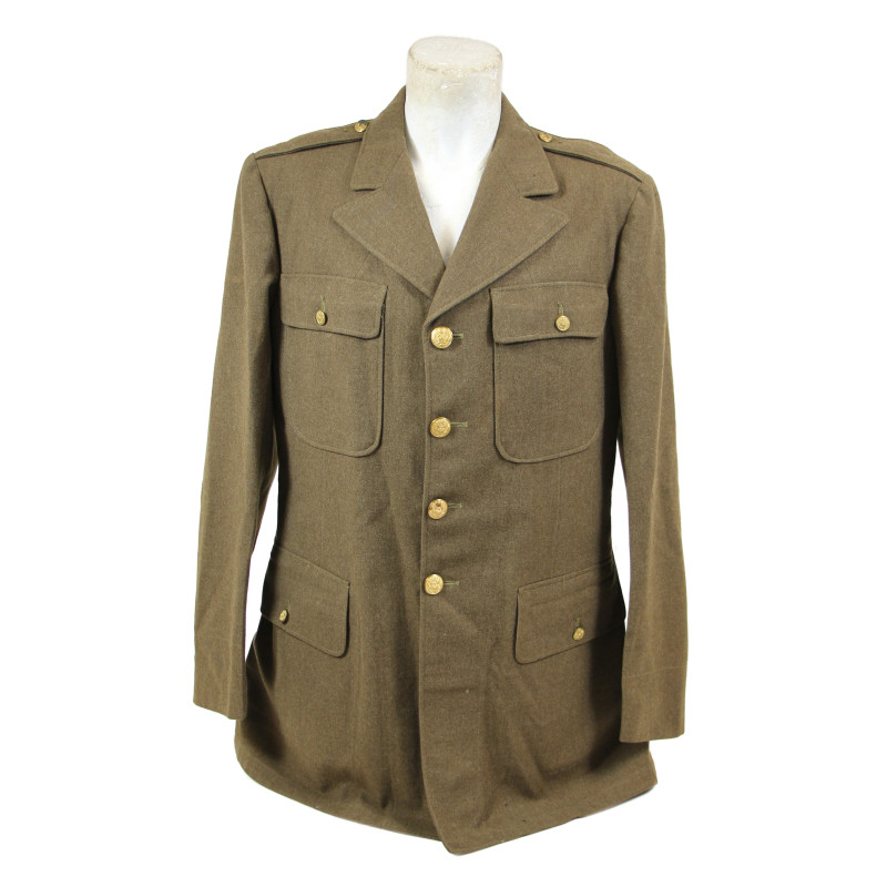 Coat, Wool Serge, OD, 42L, 1942