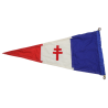 Pennant, Free French, FFL, Lorraine Cross