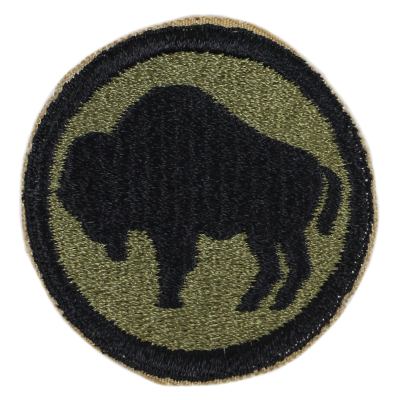 Insigne, 92nd Infantry Division, "Buffalo Soldiers"