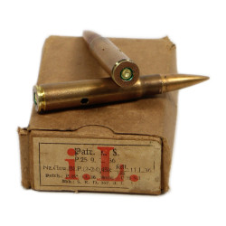 Boîte de cartouches, Mauser 98k, Normandie, 1936