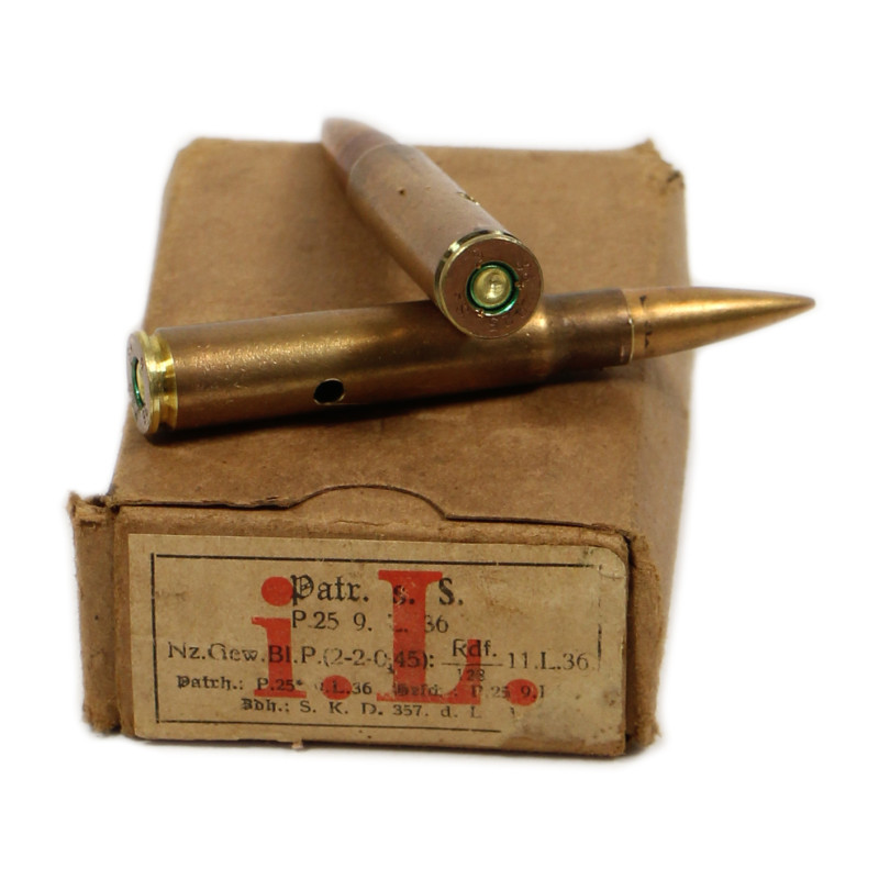 Boîte de cartouches, Mauser 98k, Normandie, 1936