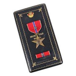 Coffret médaille, Bronze Star avec Oak Leaf Cluster