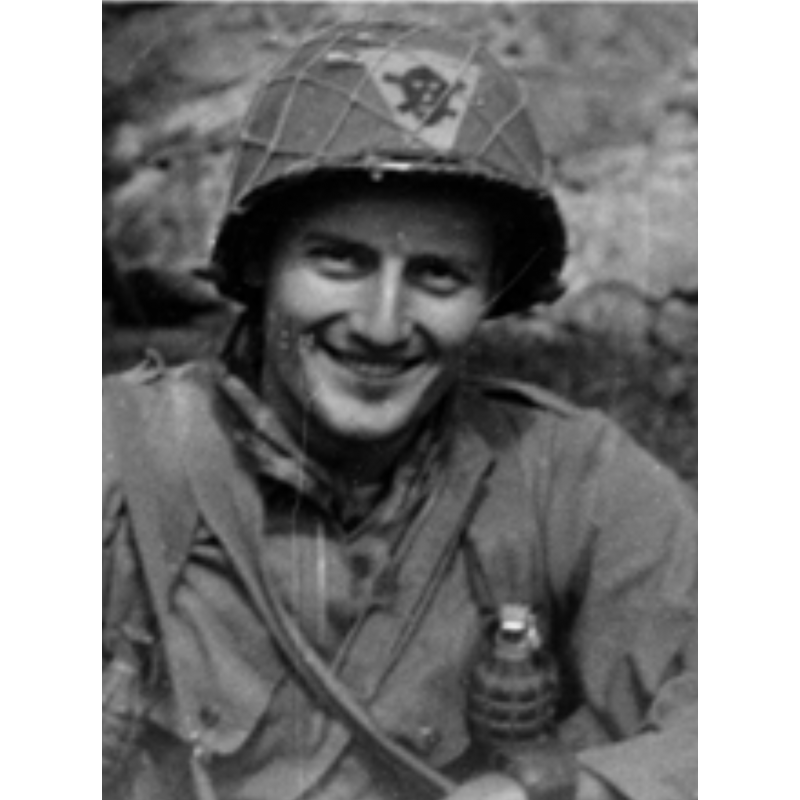 Marker, Minefield, German, M1 Helmet