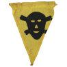 Fanion allemand de signalisation de mines, casque M1