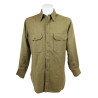 Chemise moutarde, 14 x 33, USAAF, matricule partiel