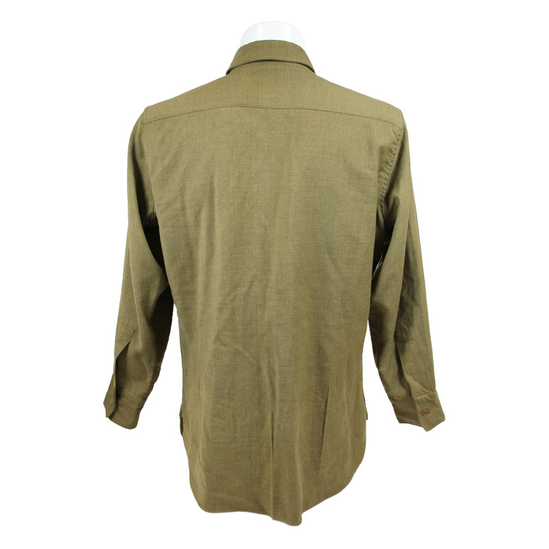 Shirt, Wool, 14 x 33, USAAF, Laundry Number