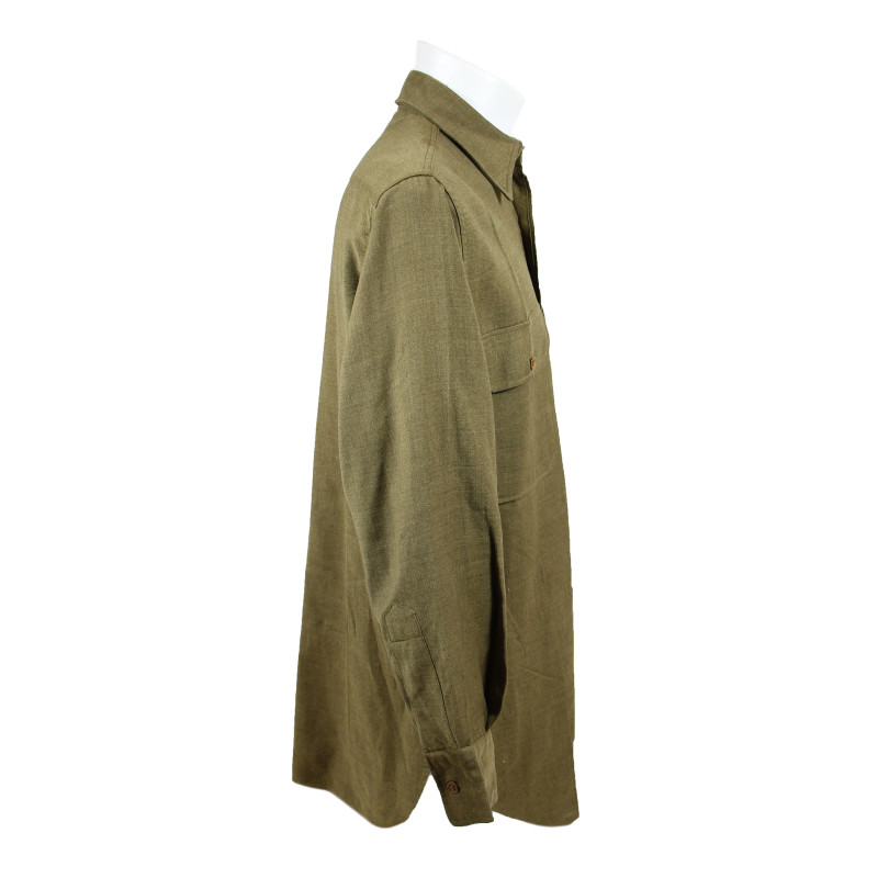 Shirt, Wool, 14 x 33, USAAF, Laundry Number