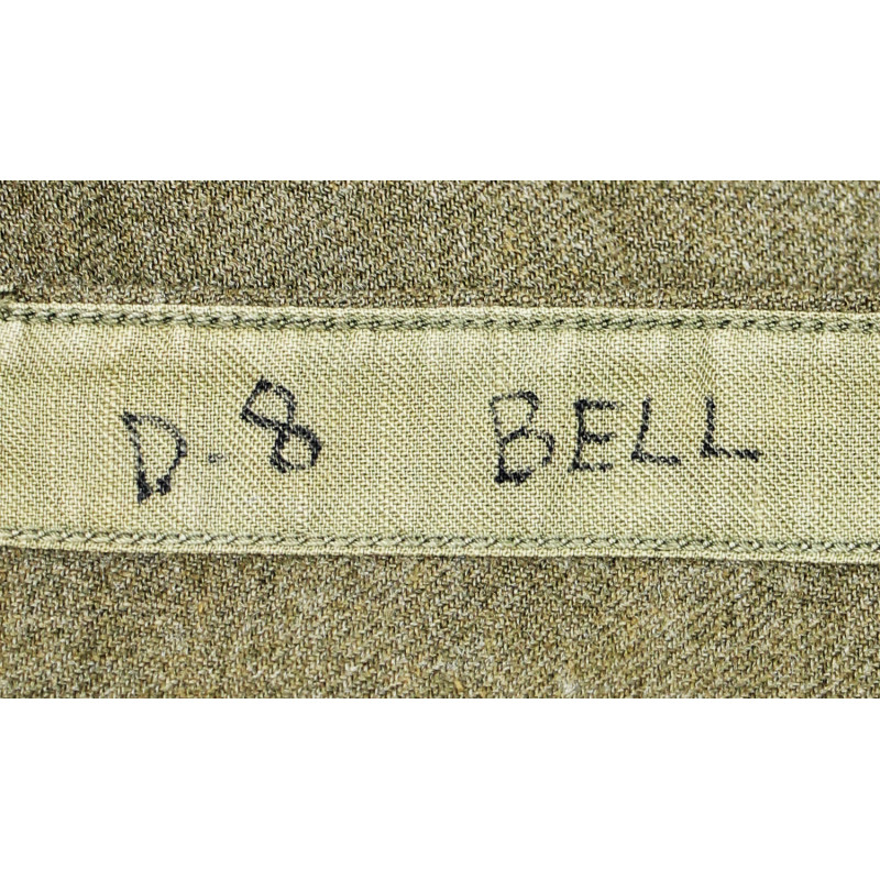 Shirt, Wool, 14 x 33, USAAF, Laundry Number
