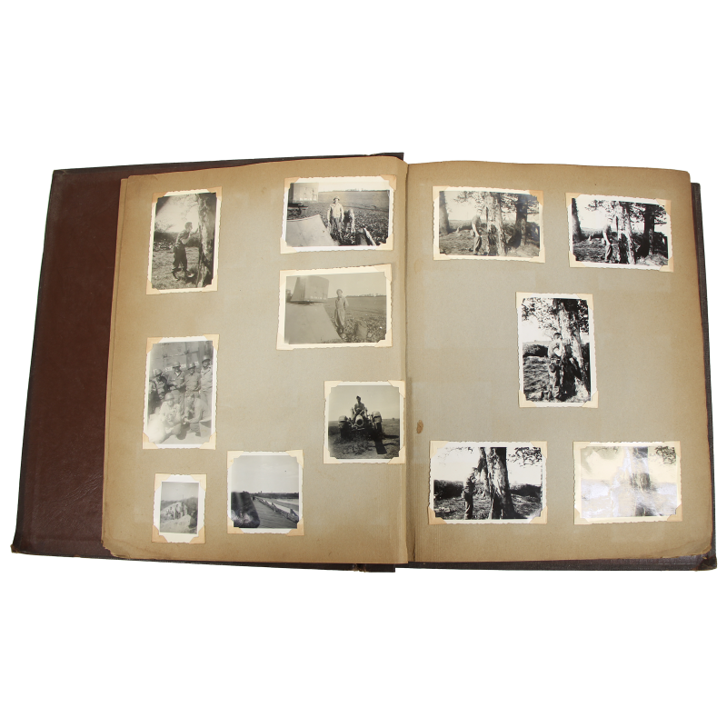 Album souvenir, Pfc. Ralph Grube, 351st Engineer General Service Regiment, ETO